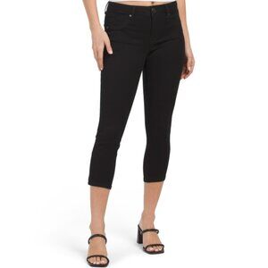 1822 DENIM Black Butter Capris